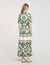 Floral print maxi dress