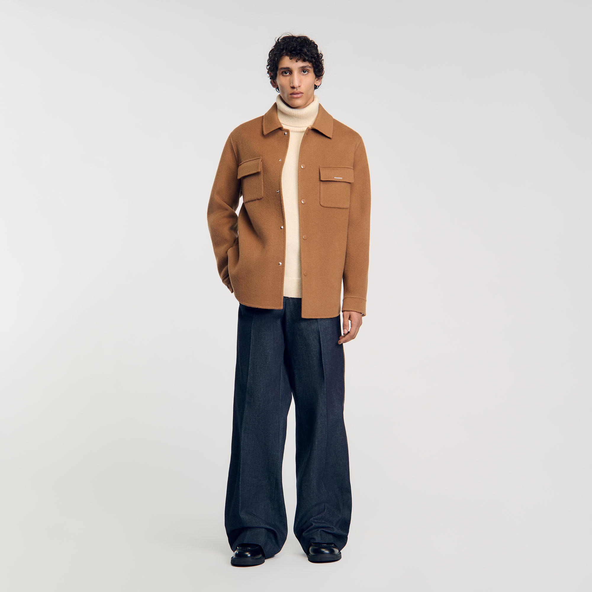 Sandro suede jacket mens online