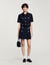 Short pleated skirt
