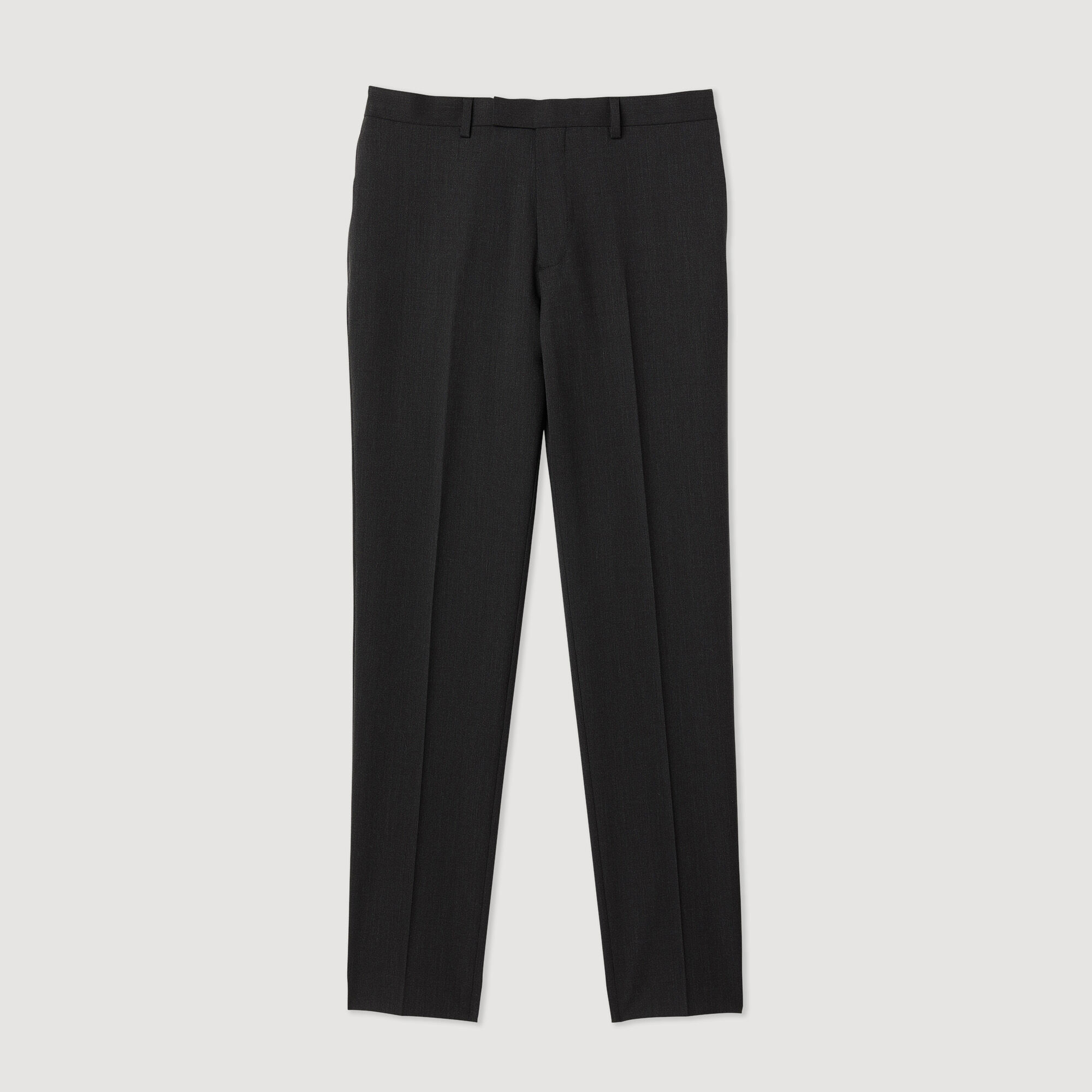 Wool suit trousers