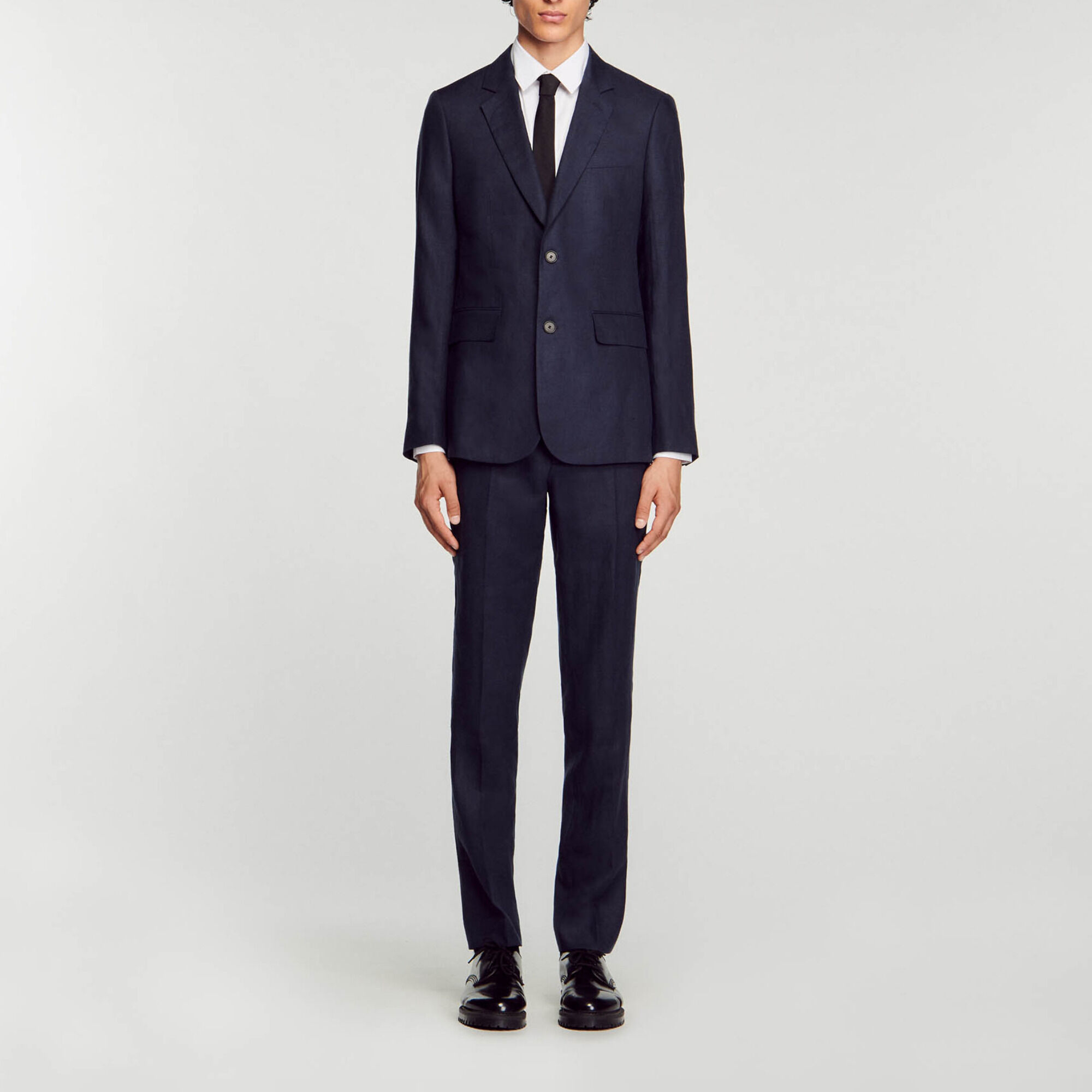 Linen suit jacket