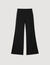 Satin stripe suit trousers
