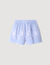 Embroidered cotton shorts