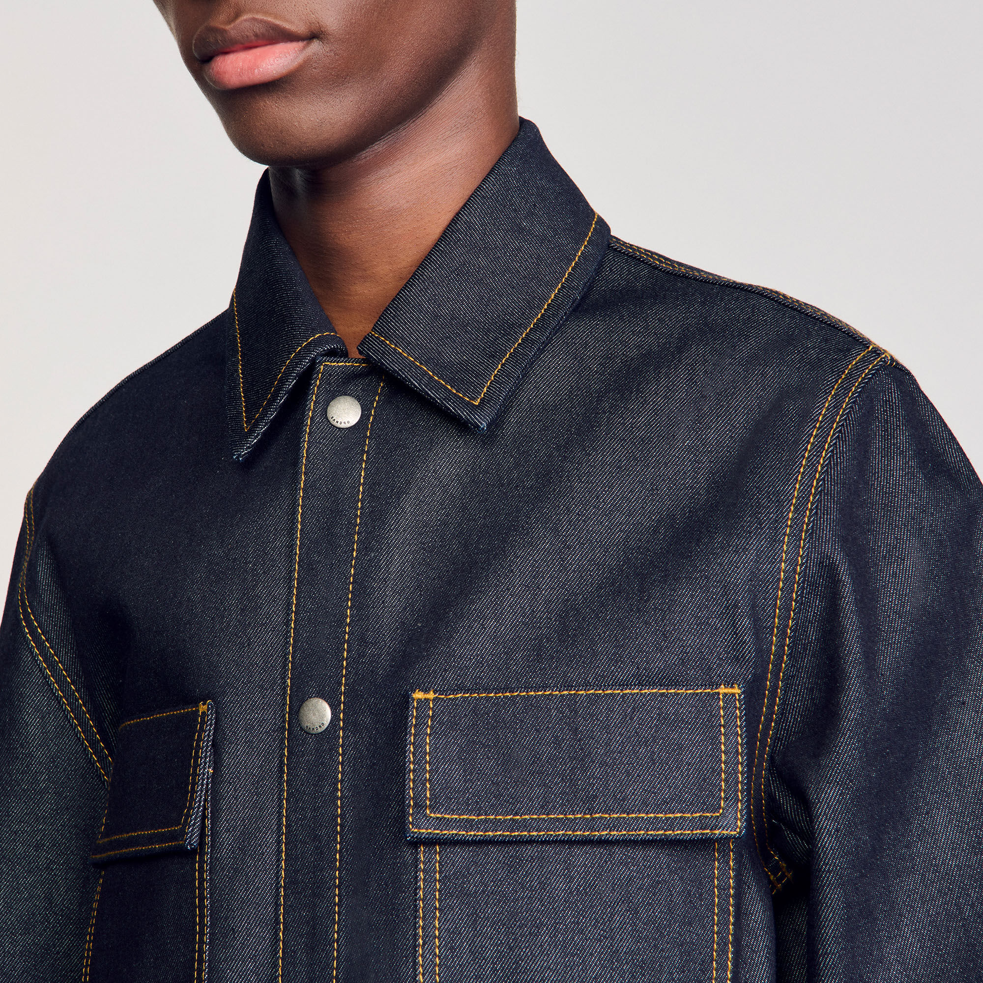 Denim overshirt