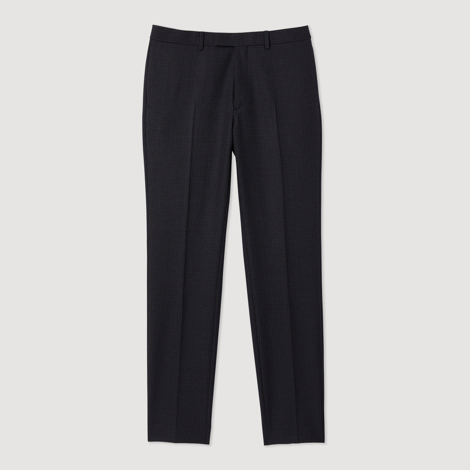 Virgin wool suit trousers