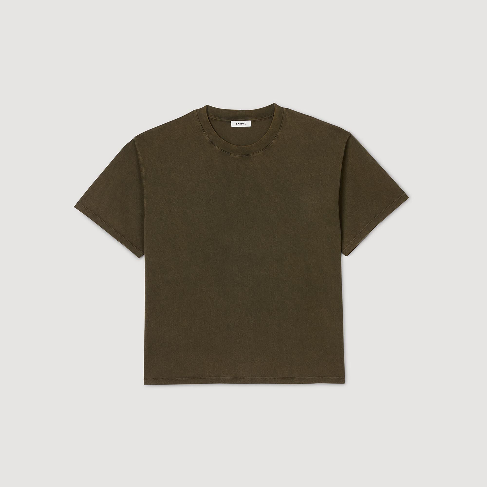 Faded-effect T-shirt