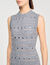 Knit maxi dress with studs