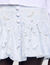 Short guipure skirt
