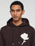 Sweatshirt with flower patch