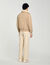 Shearling collar aviator jacket