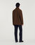 Boiled wool overshirt
