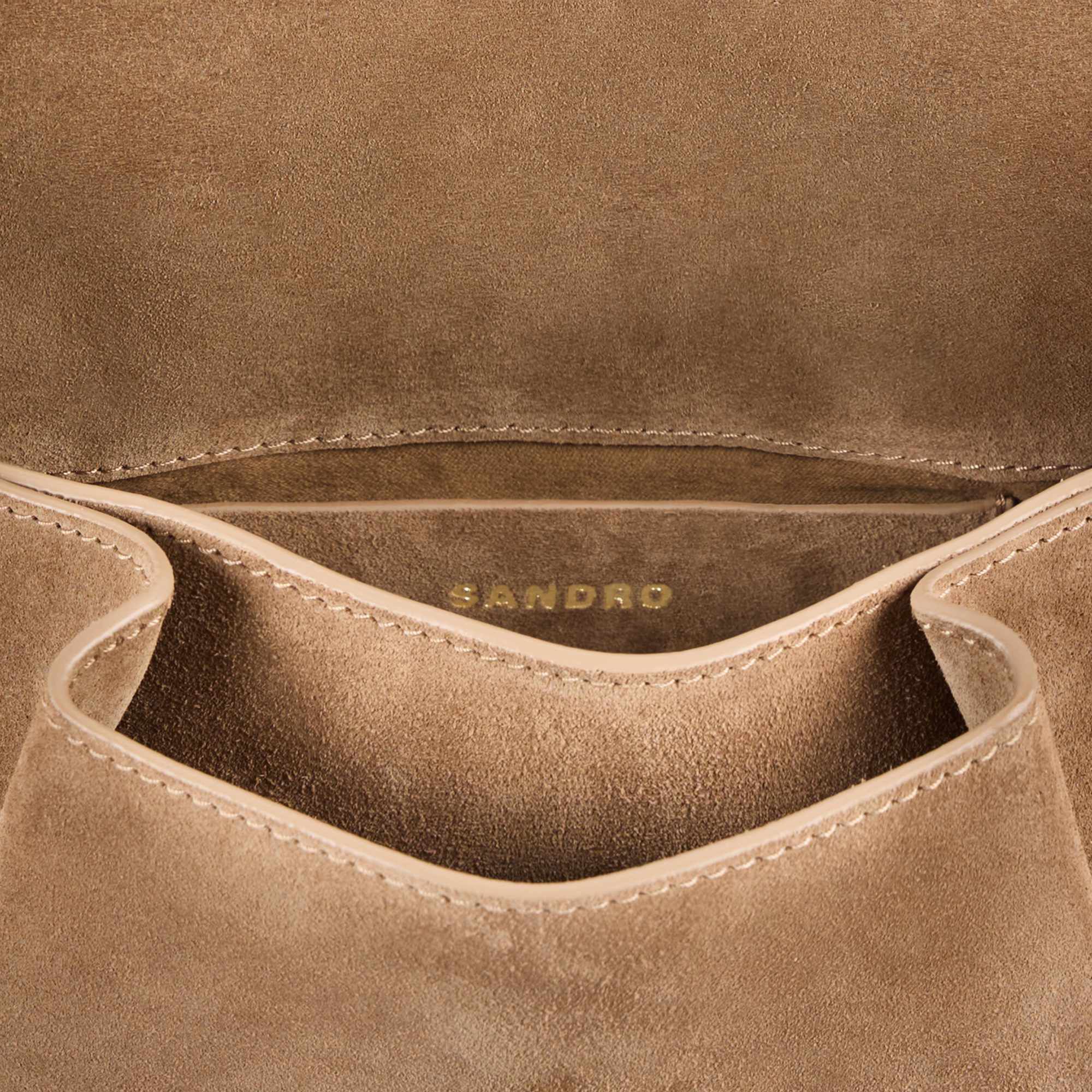 LE BAMBOLONI suede bag