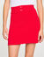 Short knit skirt