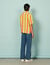 Striped flowing shirt
