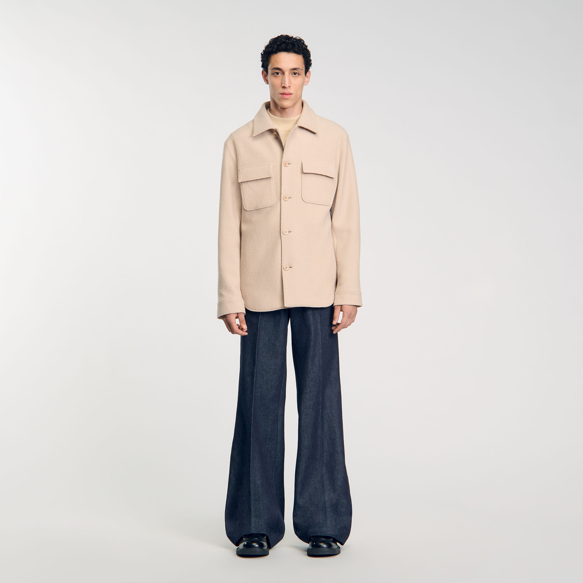 Button-up overshirt