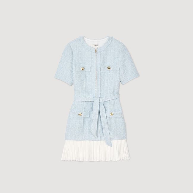 Short tweed dress