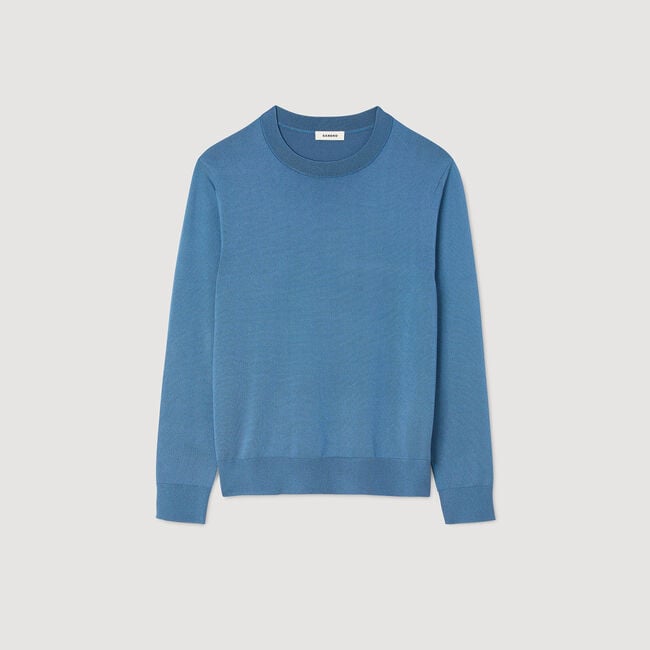 Fine knit jumper