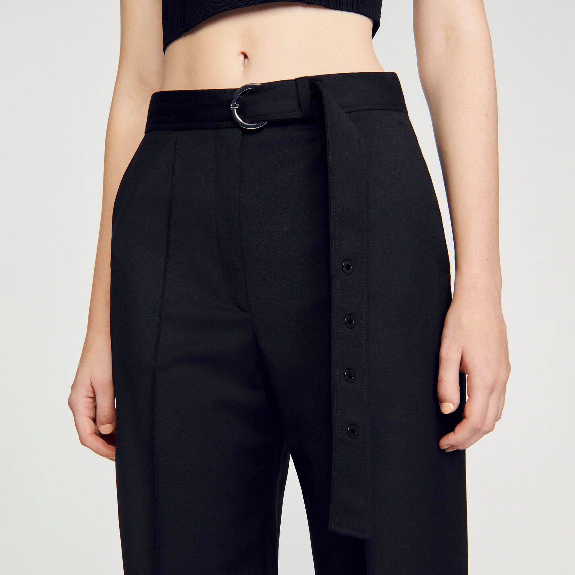Straight-leg trousers