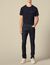 Raw denim skinny jeans