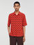 Loose-fit rope print shirt