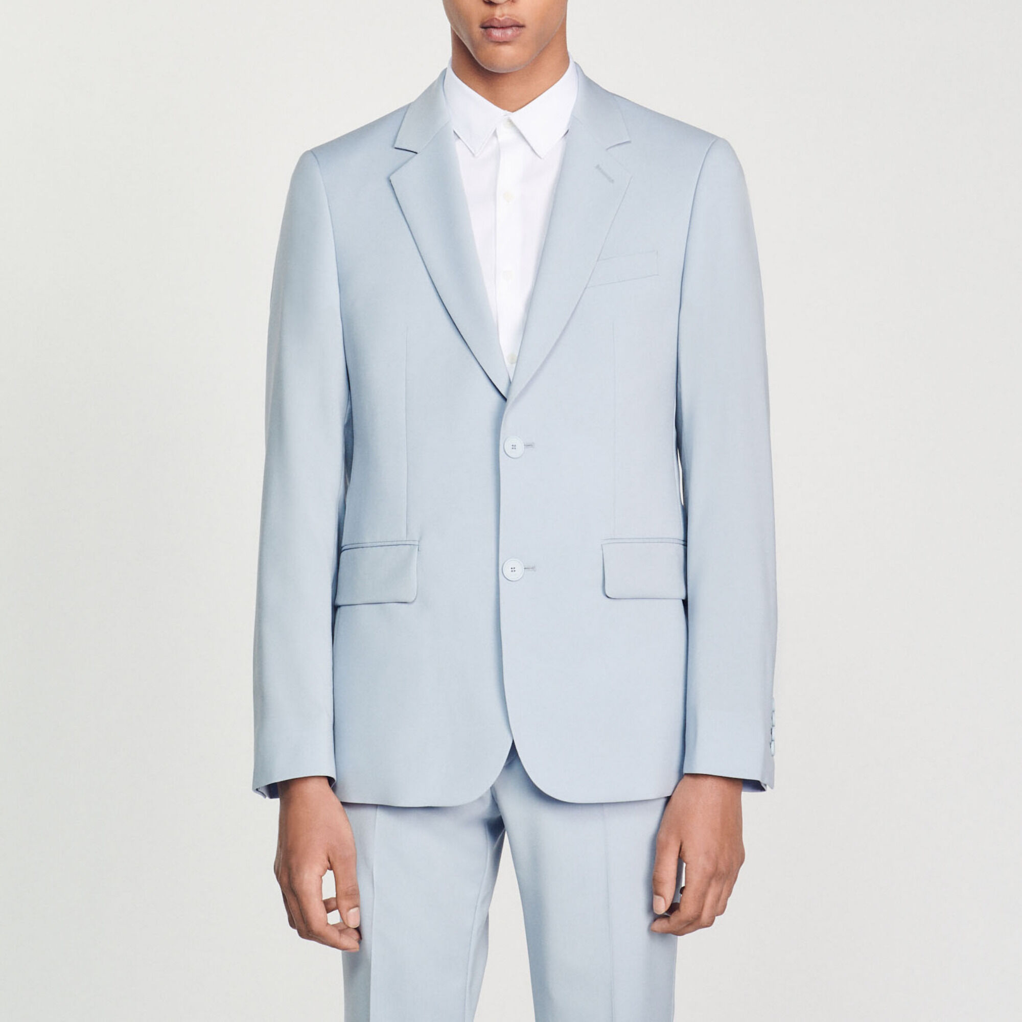 Virgin wool suit jacket
