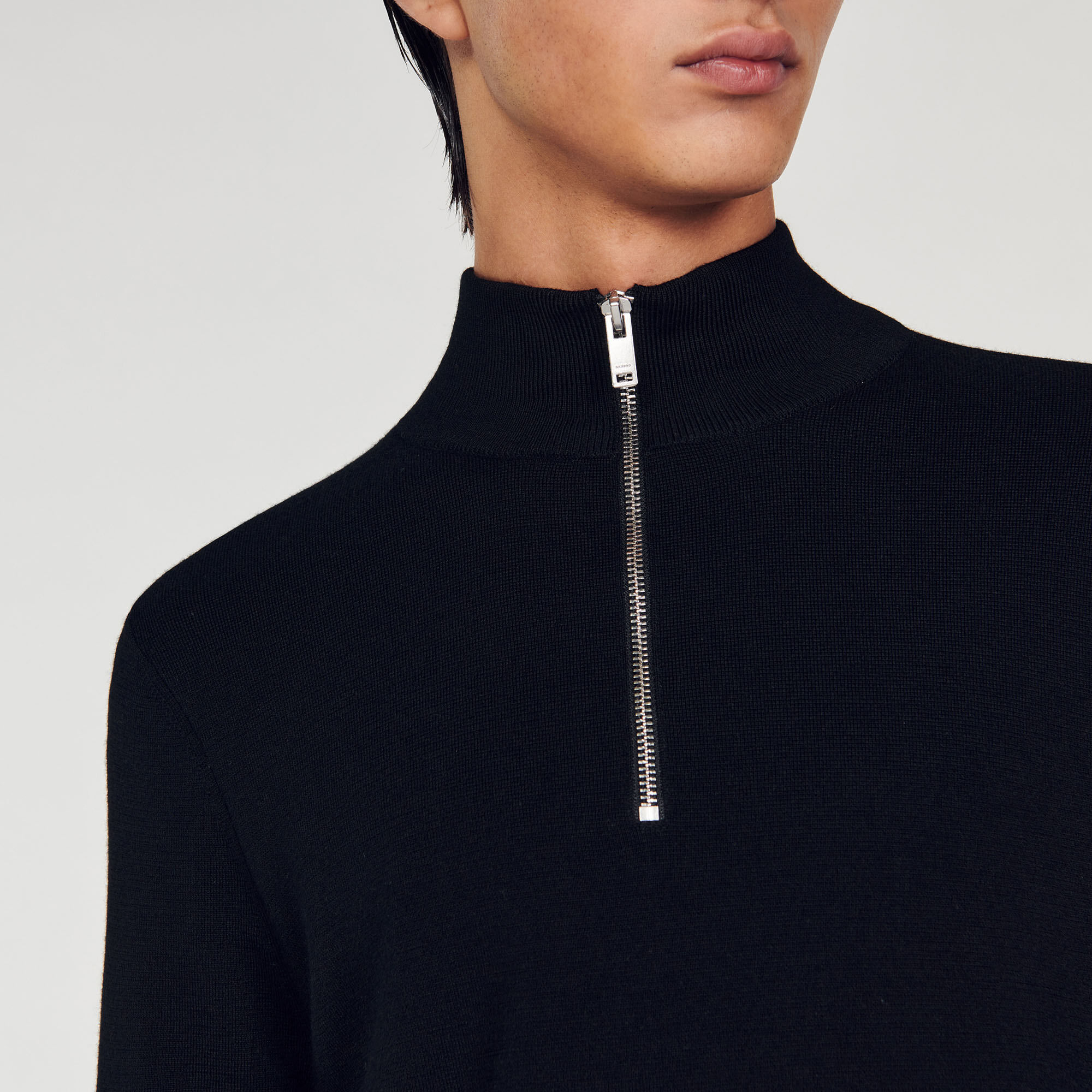Half-zip jumper