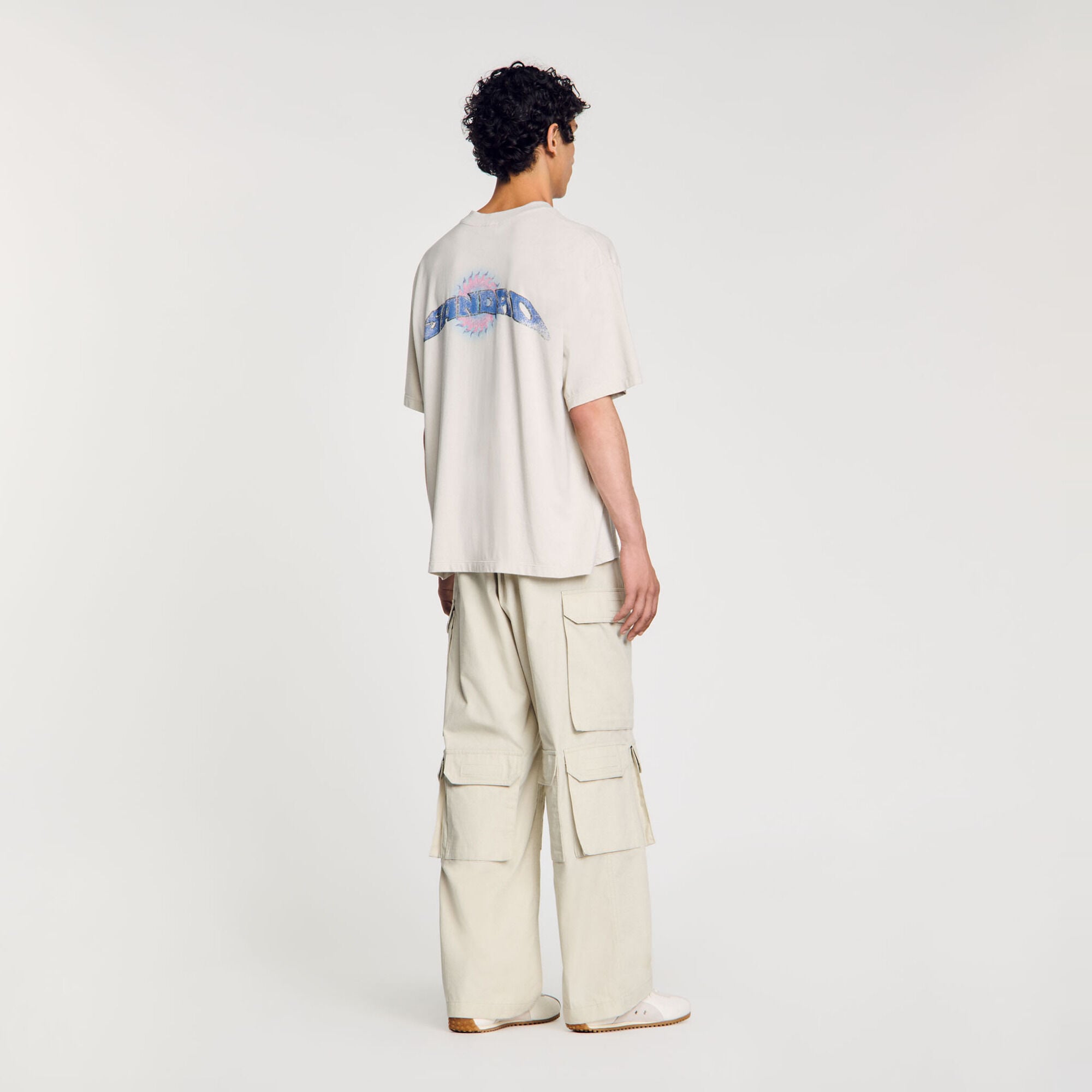 Sun motif T-shirt - Men | Sandro