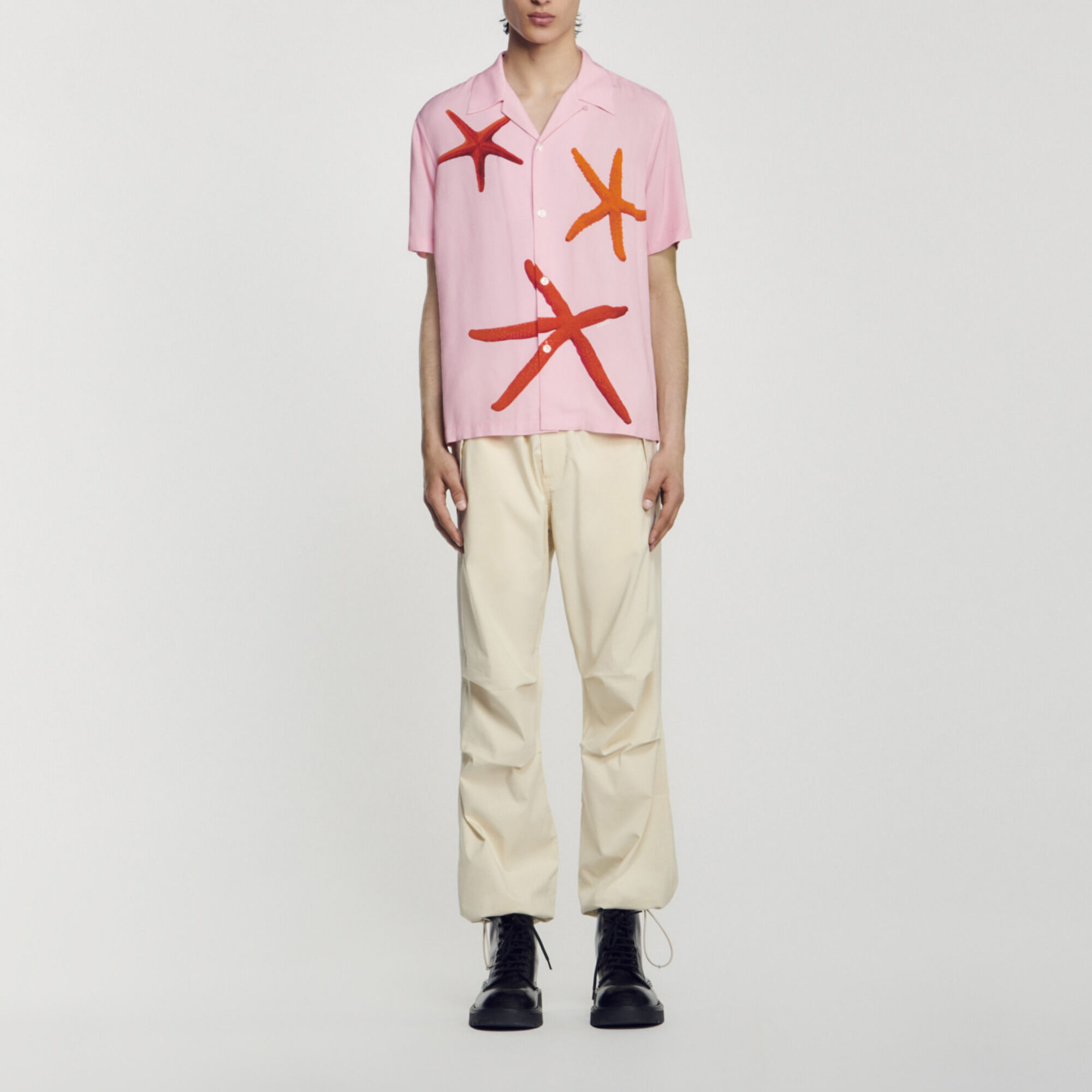 Starfish printed shirt