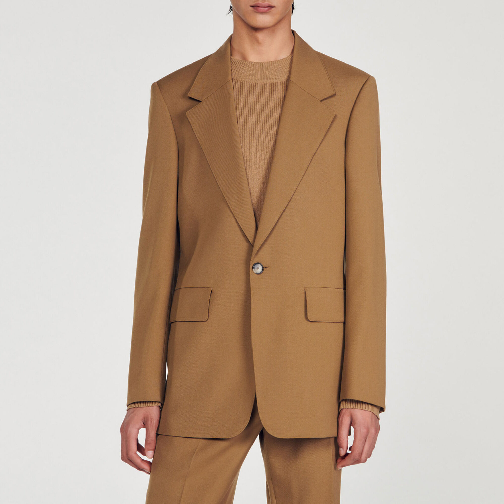 Wool suit jacket