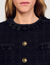 Ruffled tweed jacket - Women | Sandro