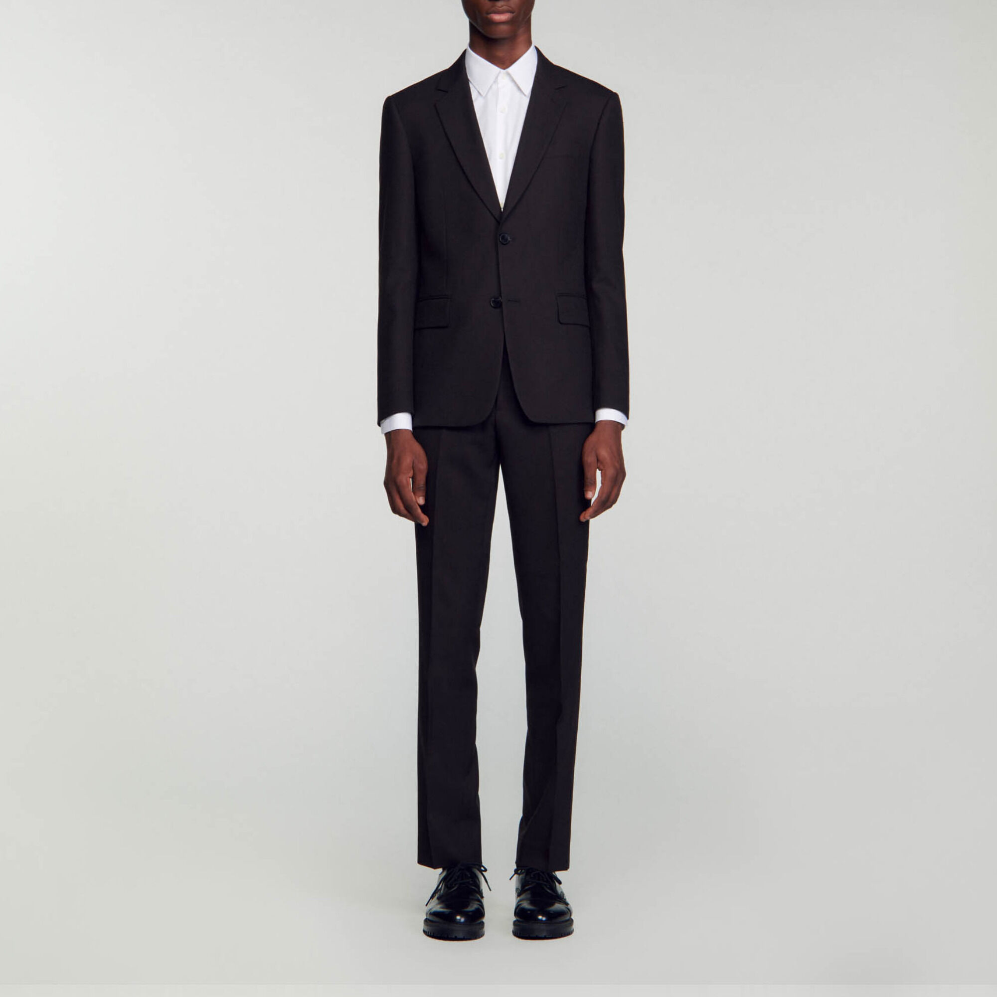 Wool suit jacket