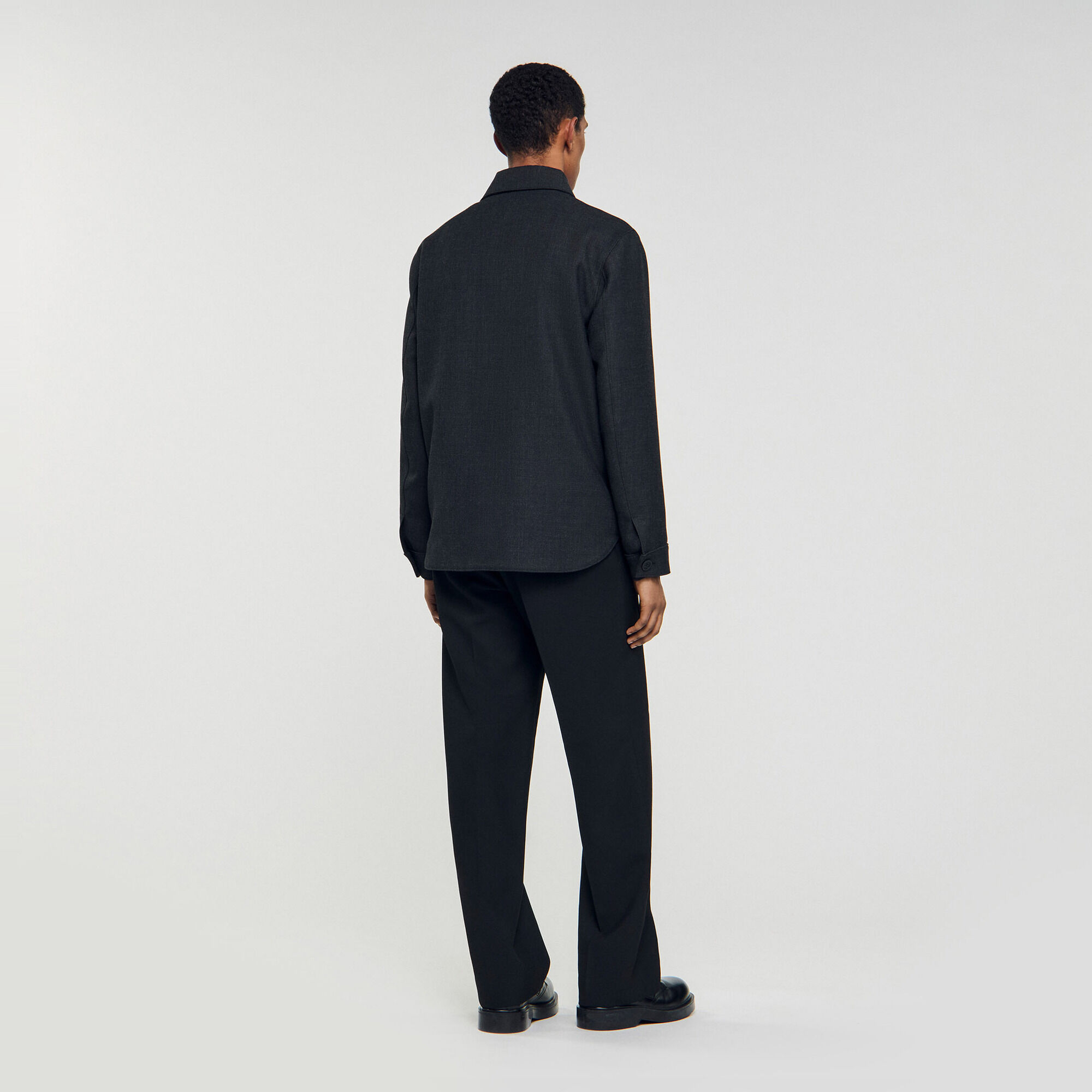 Wool overshirt - Men | Sandro