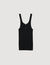 Rib knit vest top