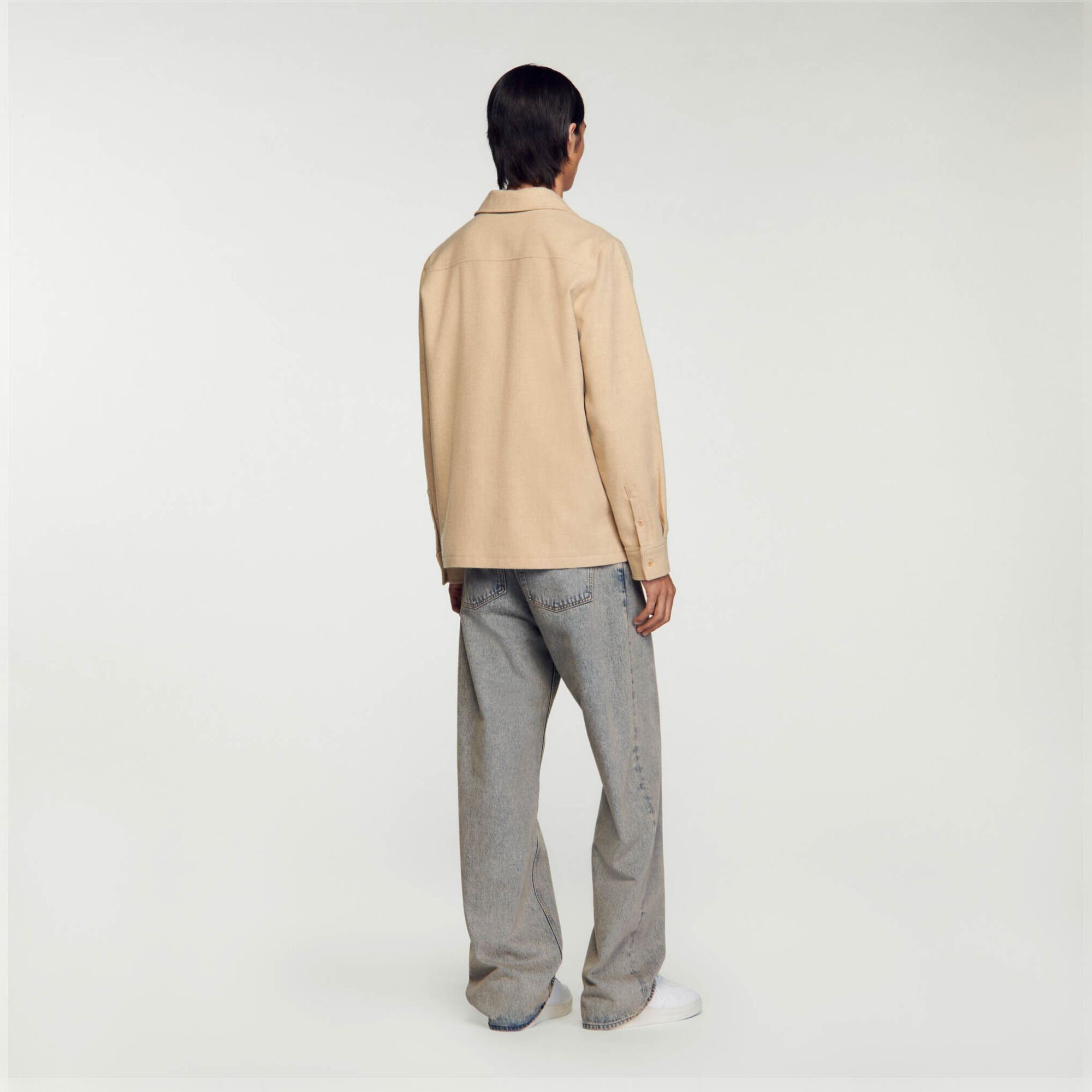 Wool overshirt