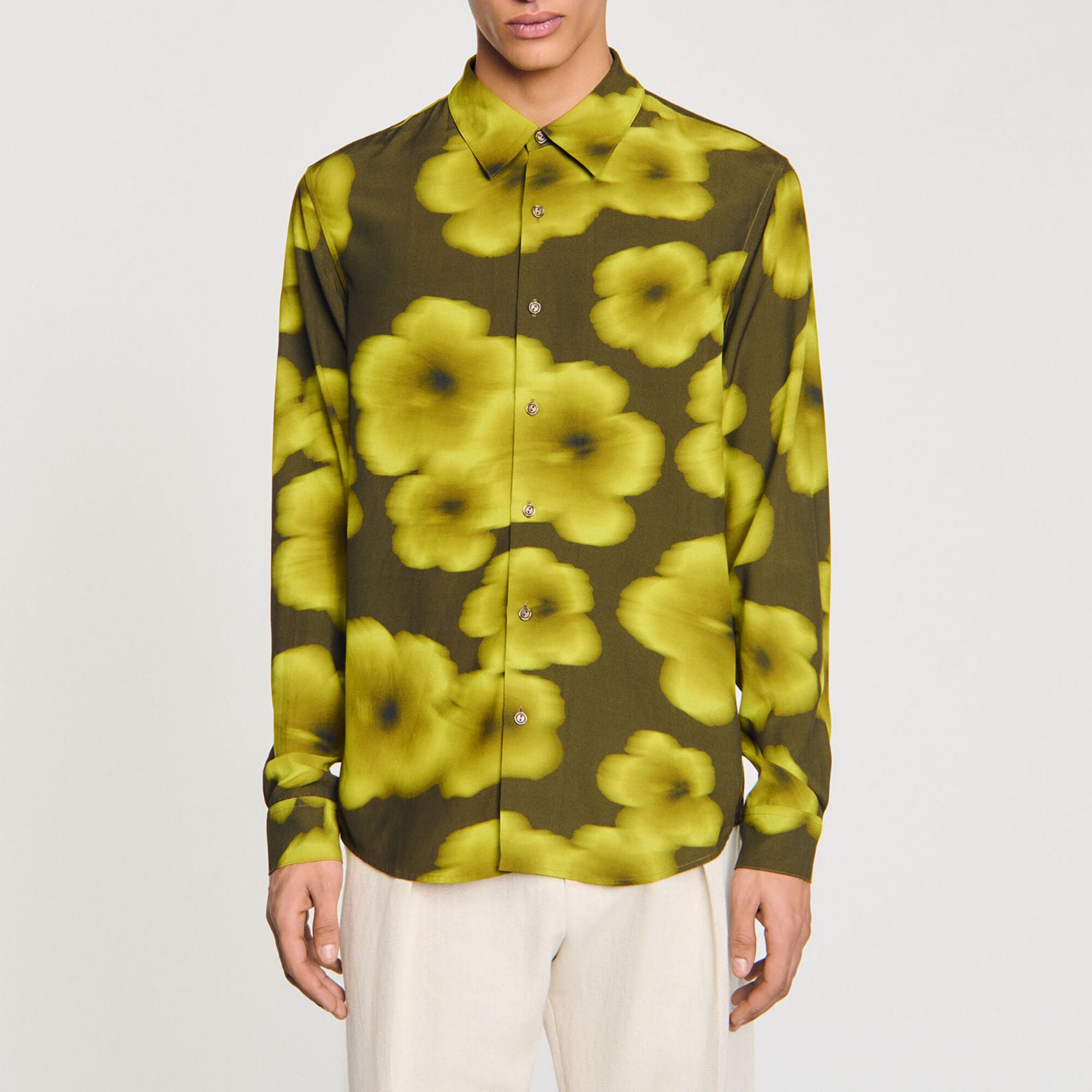 Loose-fit floral shirt - Men | Sandro