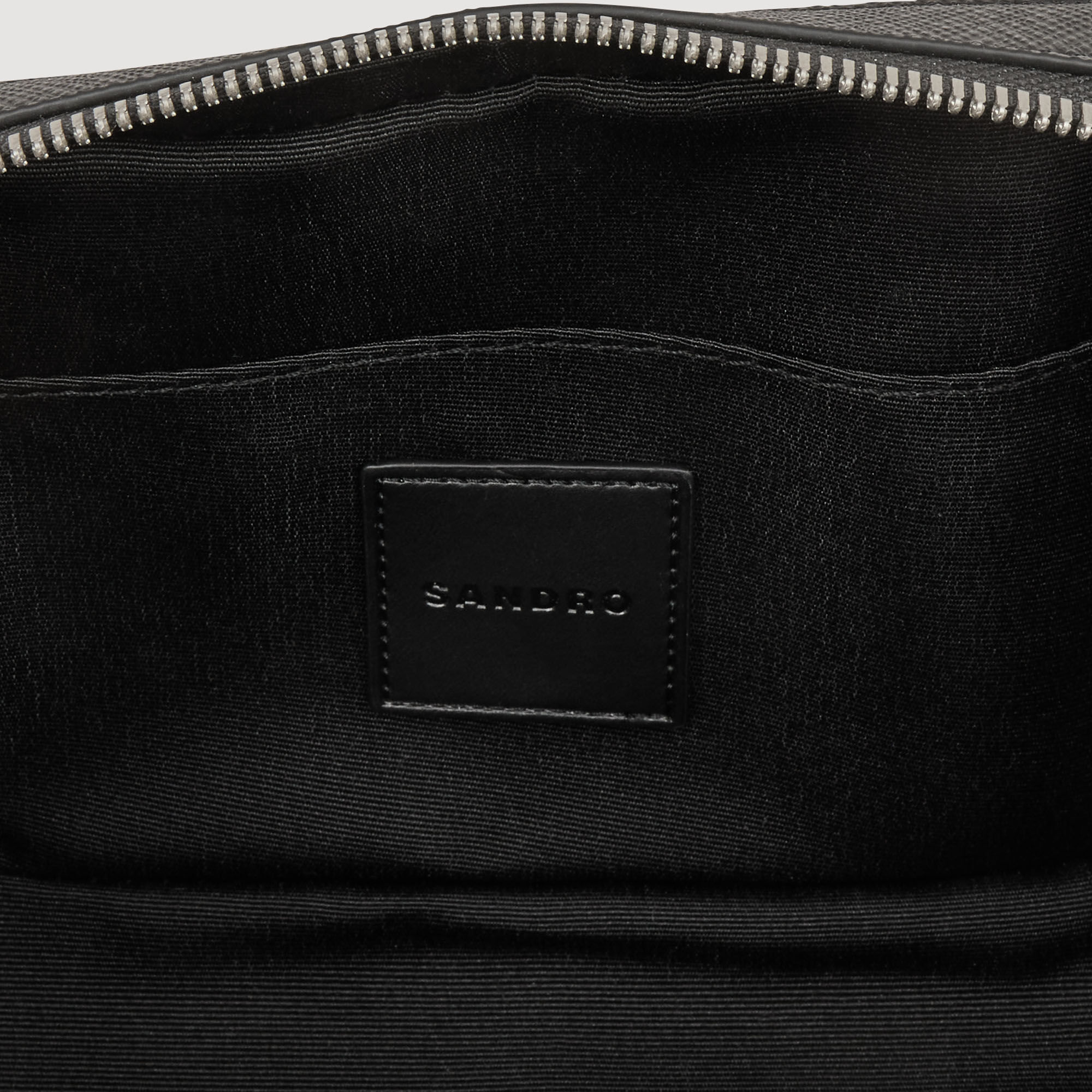 Small reconstitued leather bag Small reconstitued leather bag