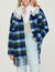 Checked coat