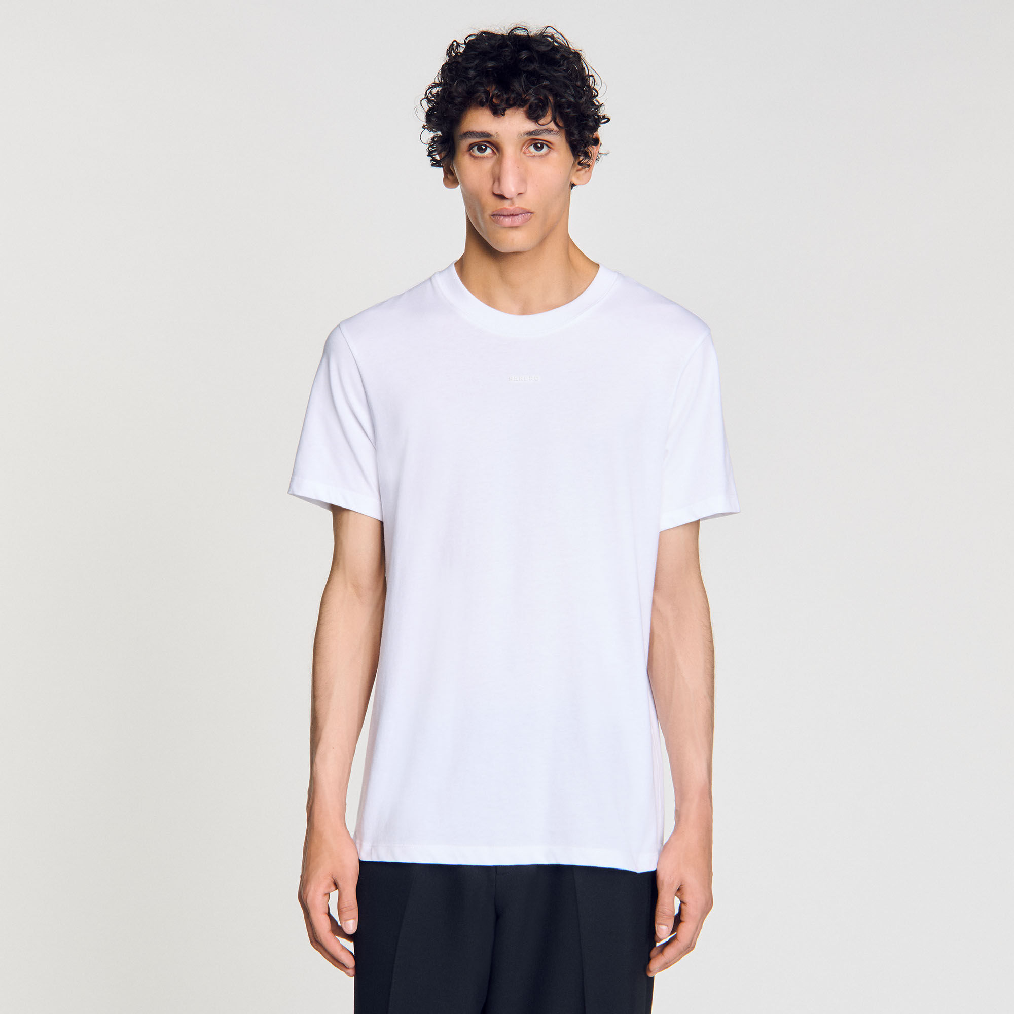 Cotton T-shirt with logo