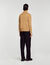 Zip-up wool cardigan