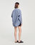 Rhinestone check shirt