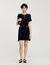 Short knit dress