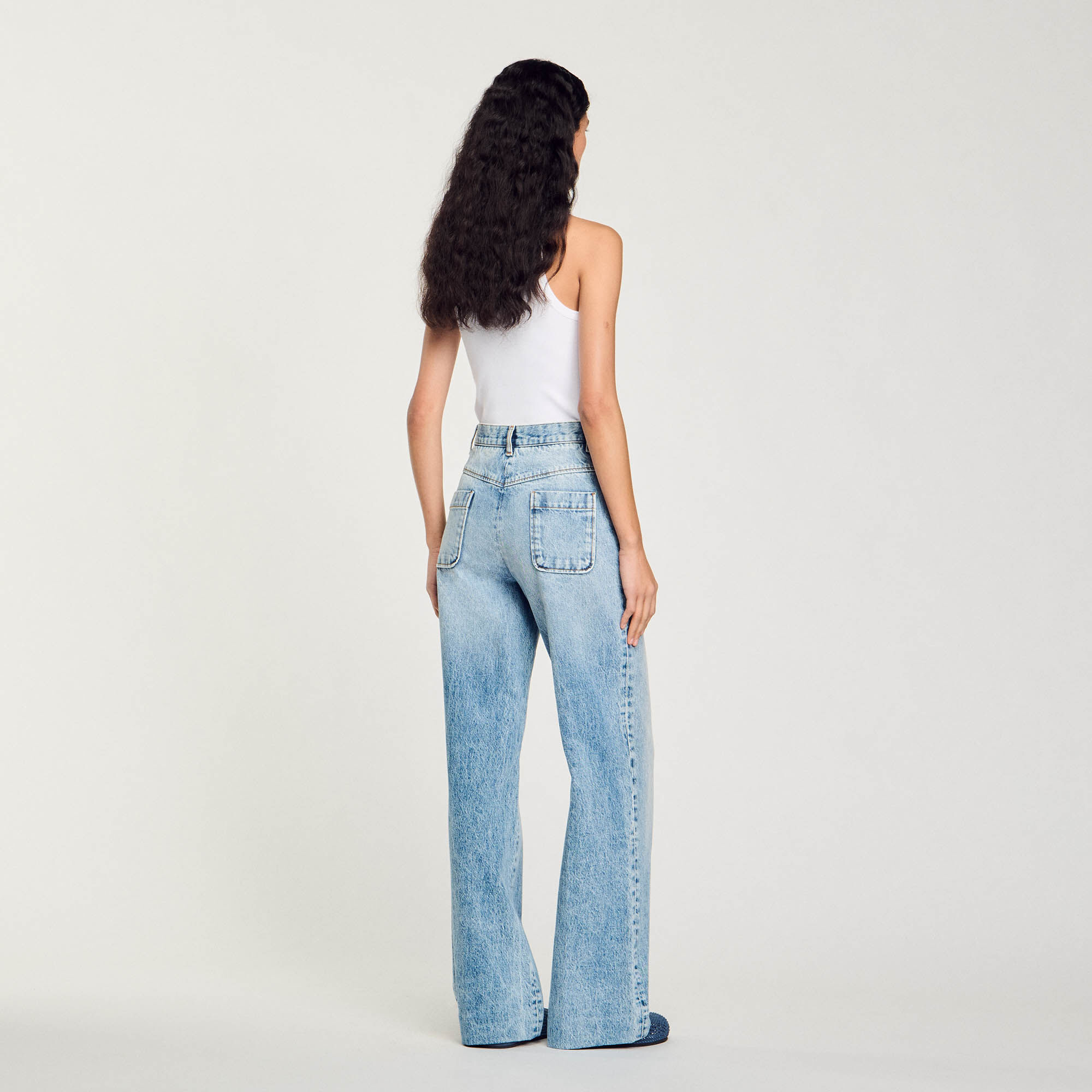 High-rise jeans