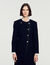 Tweed coat with jewel buttons - Women | Sandro