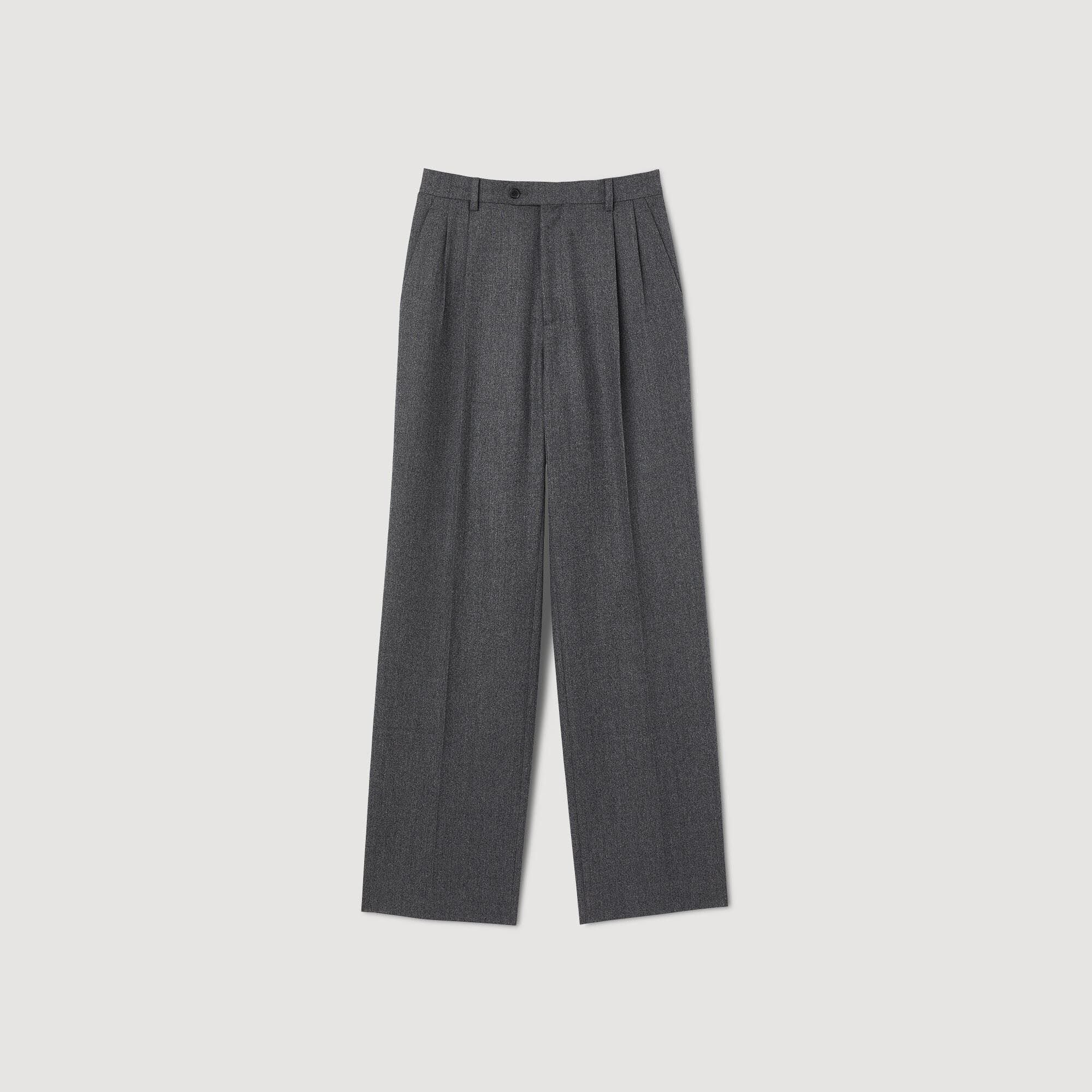 Straight-leg trousers