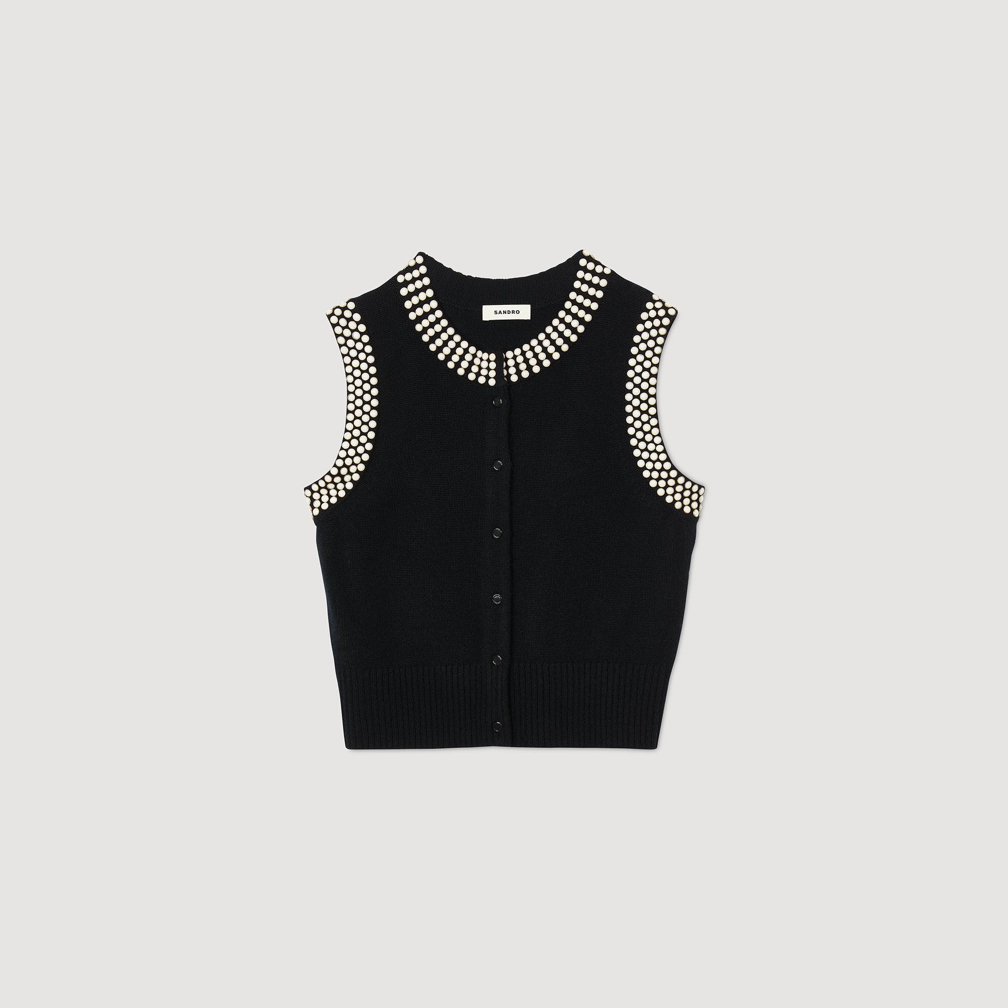 Studded waistcoat