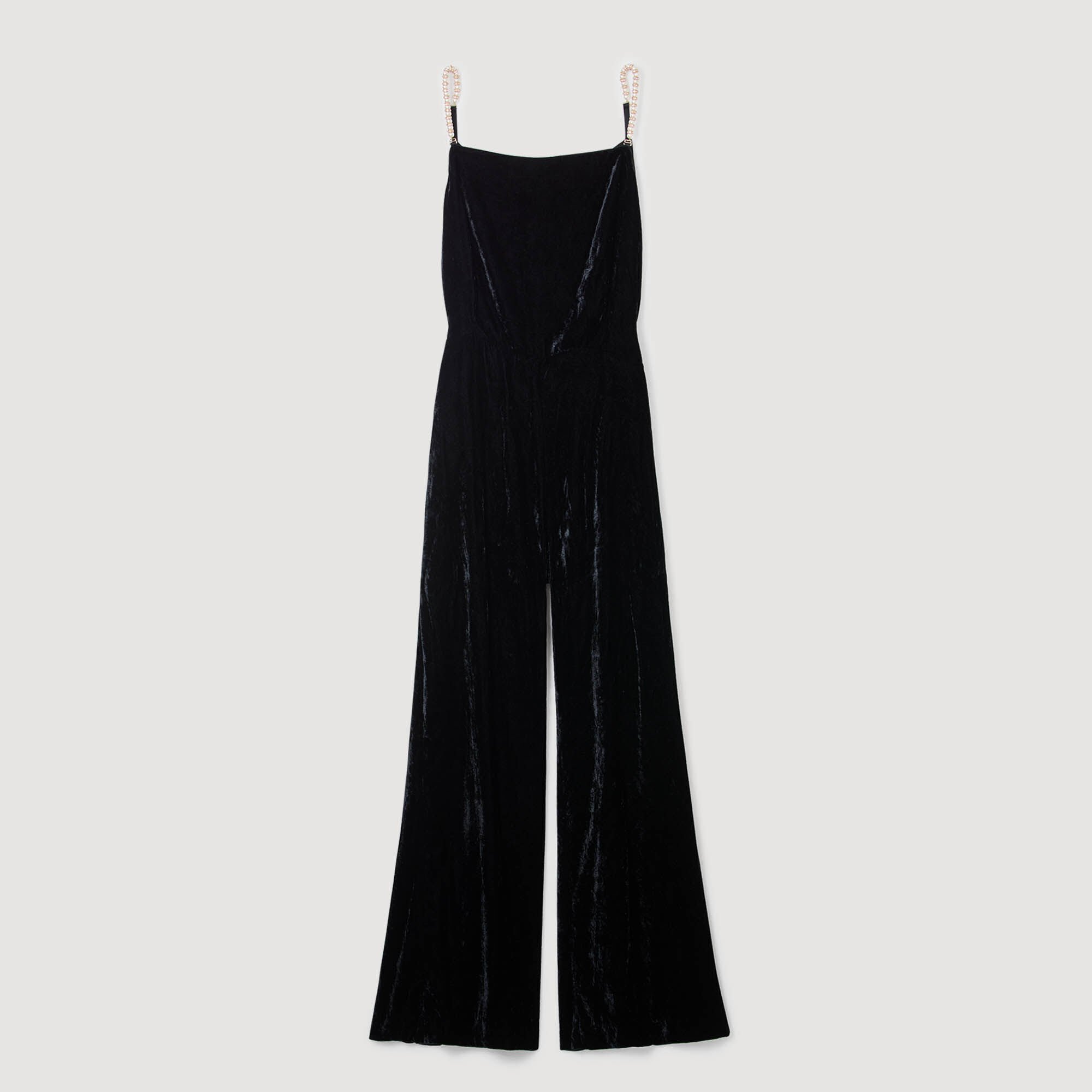 Velvet jumpsuit