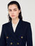 Double-breasted suit jacket