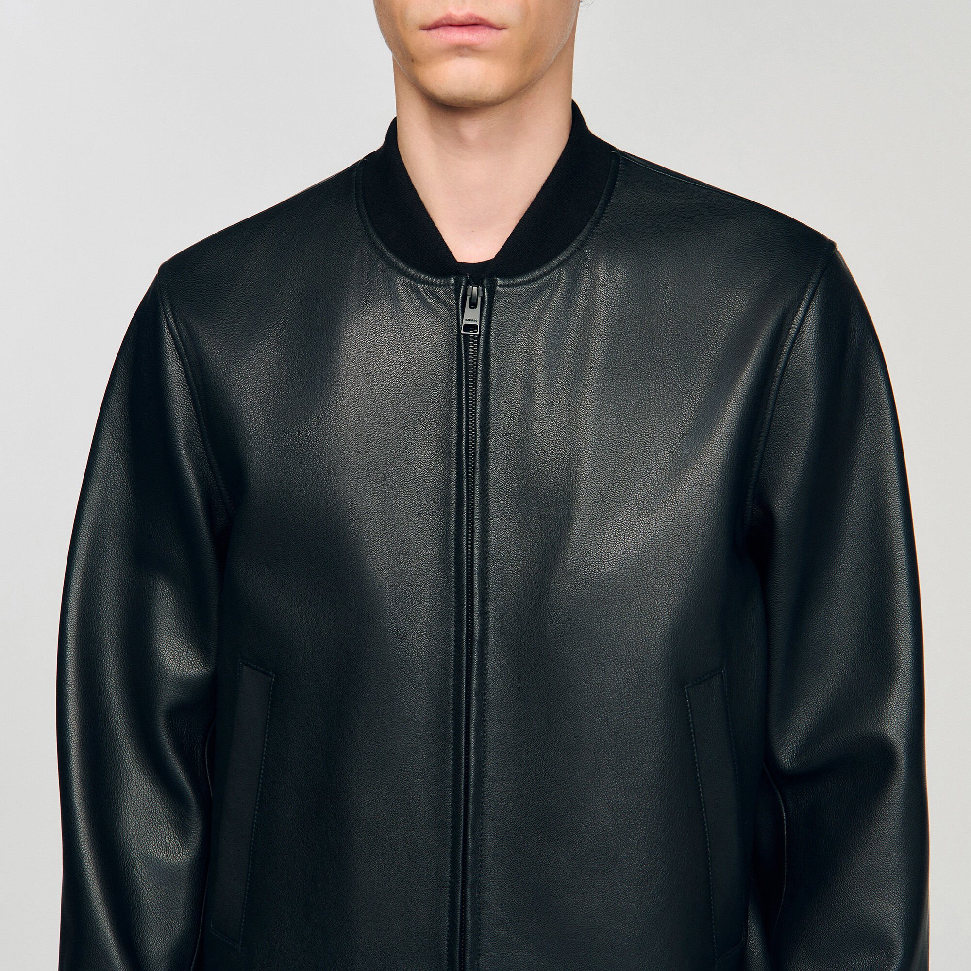 Leather jacket