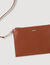 Leather shopping bag
