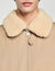 Shearling collar aviator jacket